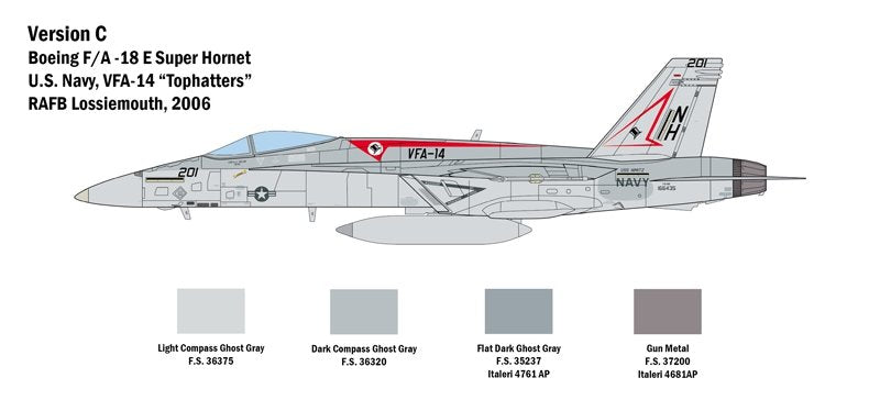 Italeri 2791 F/A-18 E SUPER HORNET 1/48 – imagen 4