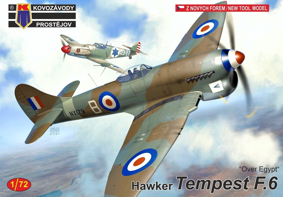 Kovozavody Prostejov KPM0225 Tempest F.6 "Over Egypt" 1/72
