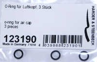 Harder &amp;amp; Steenbeck 123190 Uszczelka korpusu dyszy H&amp;amp;S 3szt