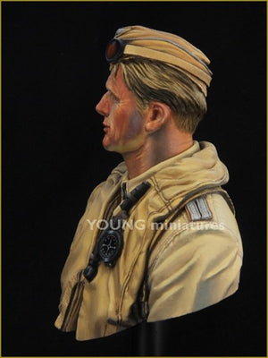Young Miniatures YM1846 LUFTWAFFE PILOT North Africa WWII 1/10 – Bild 4