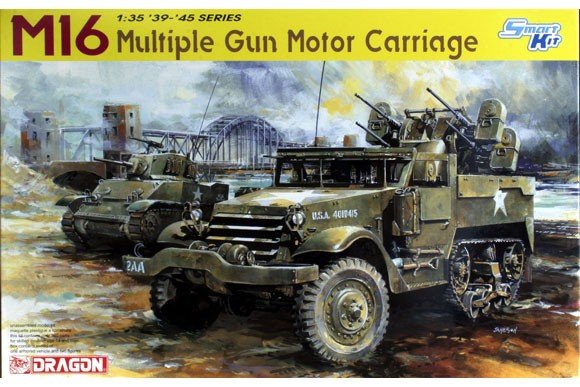 Dragon 6381 M16 Multiple Gun Motor Carriage Smart Kit 1/35 – immagine 2