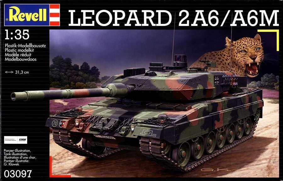 Revell 03097 Leopard 2A6/A6M 1/35