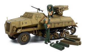 Tamiya 37017 German Self-Propelled Rocket Launcher Sd.Kfz.4/1 Panzerwerfer 42 1/35 – immagine 2