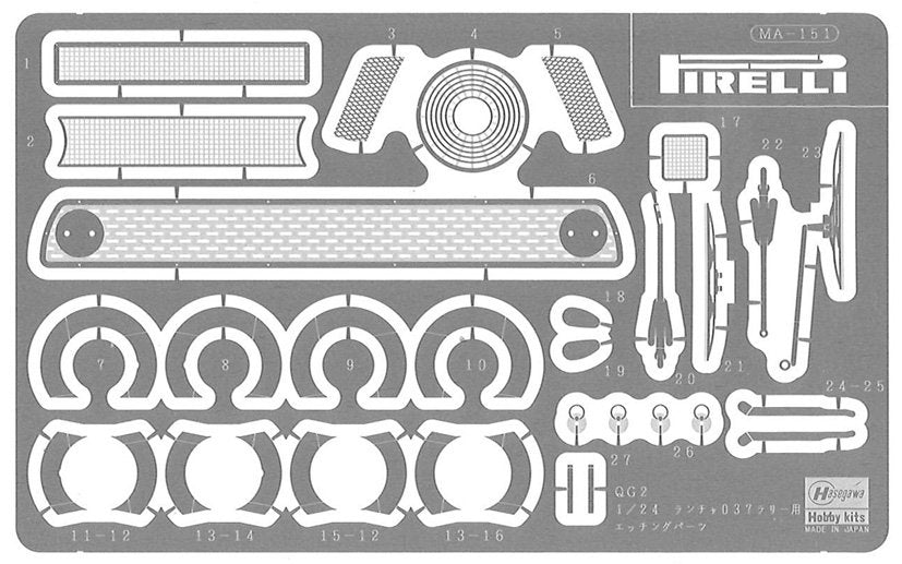 Hasegawa SP505 Lancia 037 Rally “1984 ERC Champion Detail Up Version” 1/24 – image 2