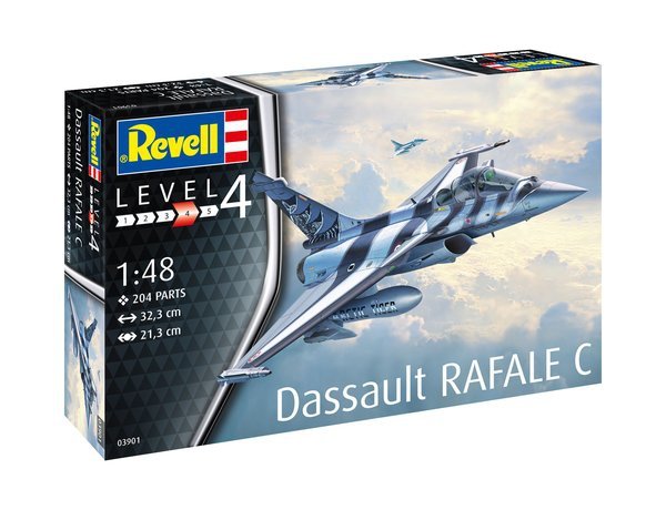 Revell 03901 Dassault Rafale C Model Kit 1/48
