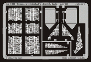 Eduard 35948 Zimmerit StuG. IV Ausf. G fin 1/35 Dragon – image 2