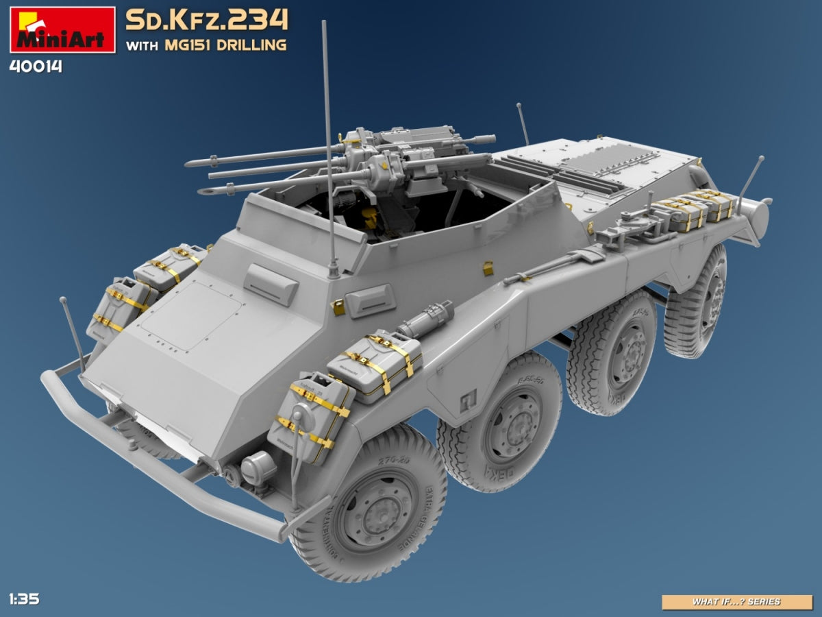 MiniArt 40014 Sd.Kfz.234 WITH MG151 DRILLING 1/35 – Bild 8