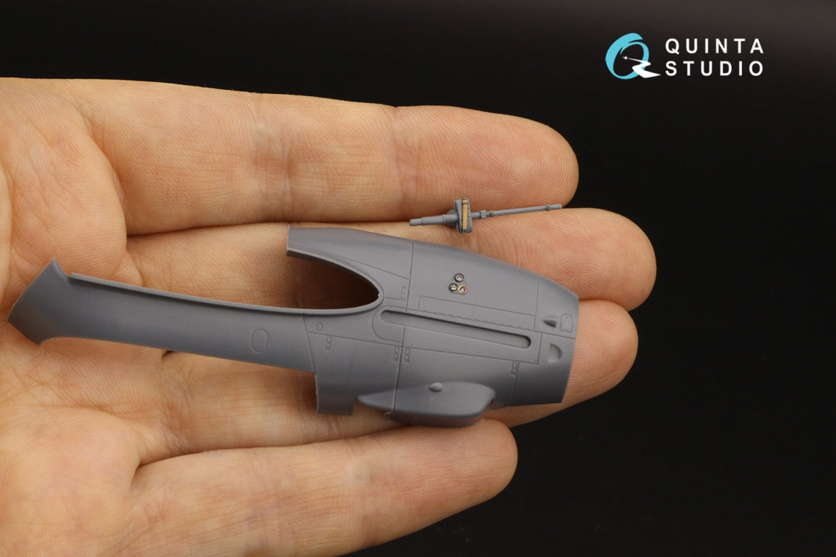 Quinta Studio QD48301 Bf 110E/F 3D-Printed &amp;amp; coloured Interior on decal paper (Eduard) 1/48 – zdjęcie 9