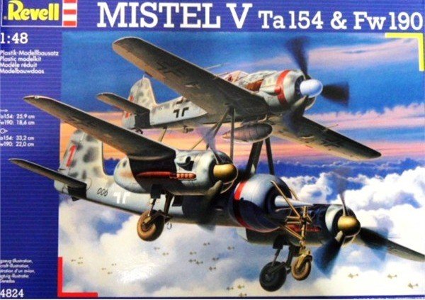 Revell 04824 TA 154 Mistel &amp;amp; Focke Wulf Fw 190 1/48