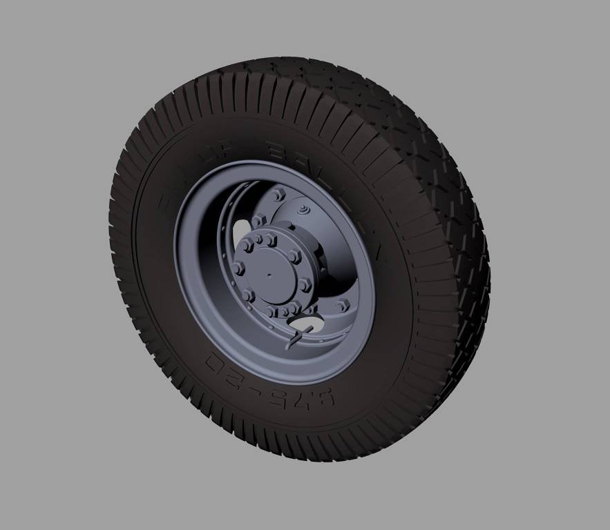 Panzer Art RE35-457 Roues de route Hanomag SS100 (Fulda) 1/35  – image 2