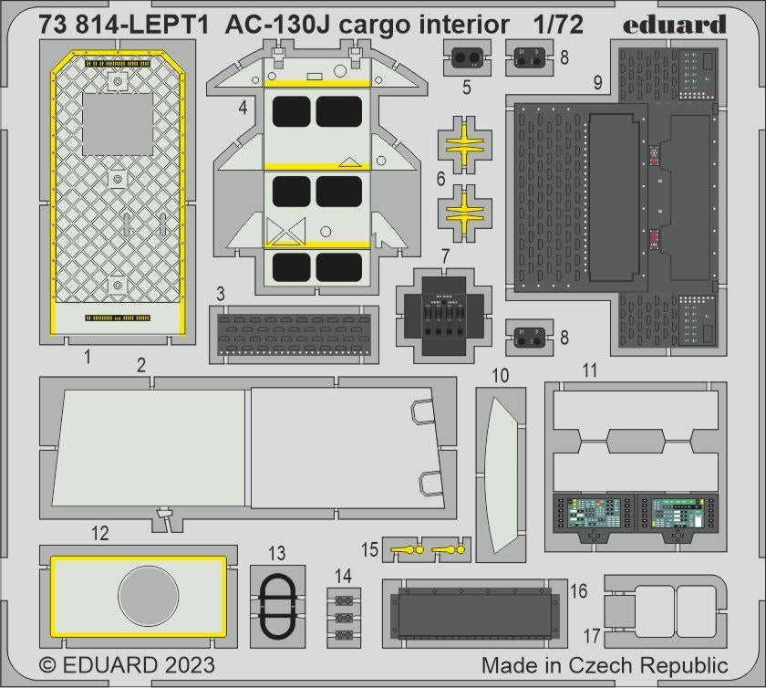 Eduard BIG72179 AC-130J PARTIE II ZVEZDA 1/72 – image 3