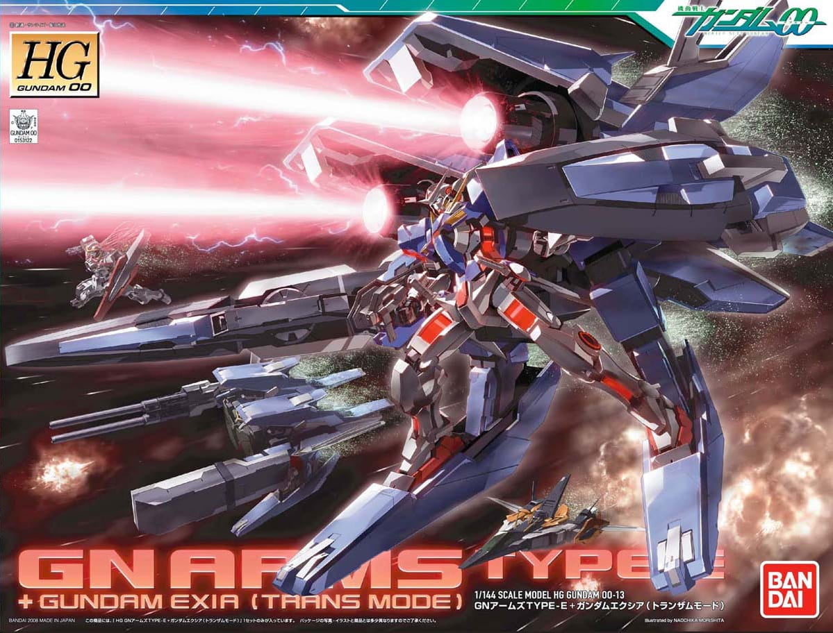 Bandai 57929 HG GN ARMS + GUNDAM EXIA (MODE TRANSFORMATEUR) 1/444