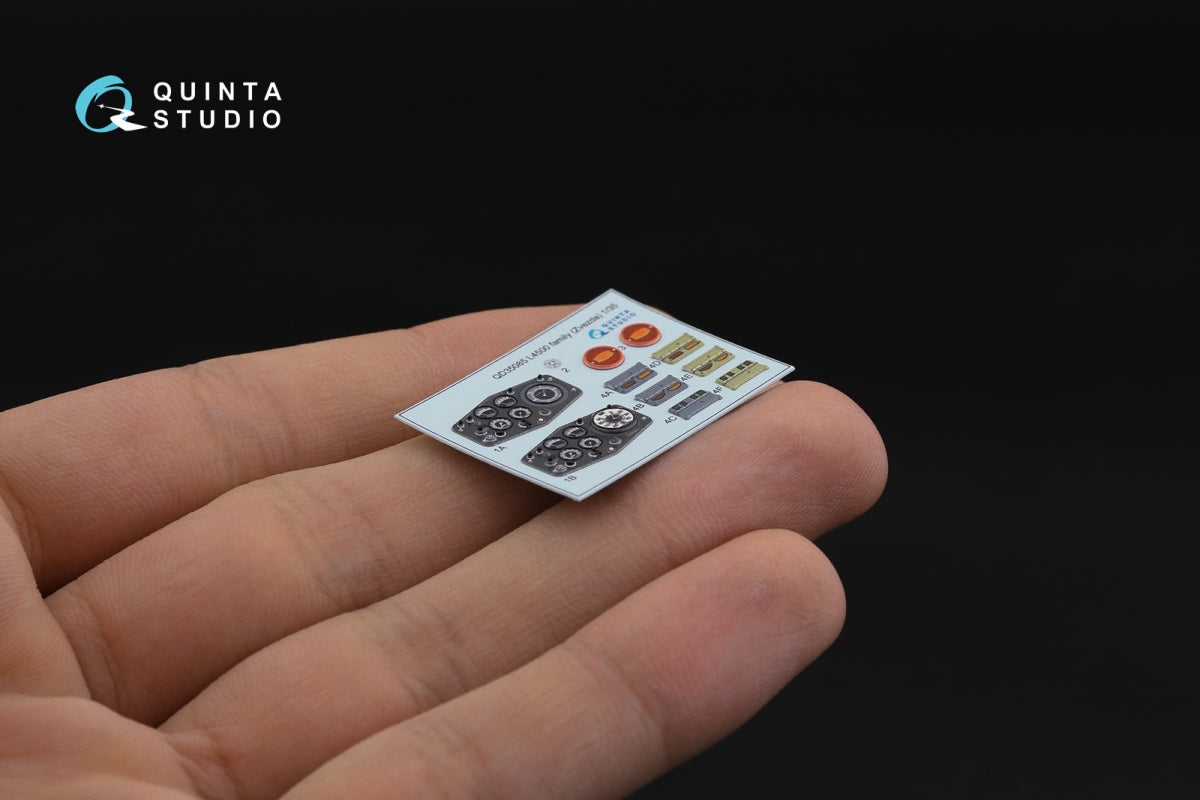 Quinta Studio QD35085 L4500 family 3D-Printed &amp;amp; coloured Interior on decal paper (Zvezda) 1/35 – immagine 5
