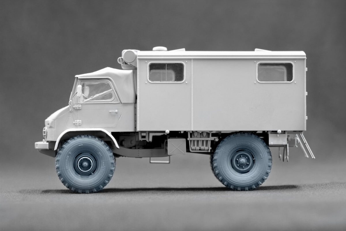 ScaleX WM 35023 Unimog 404 11.0R20 XOrdinary v2 Ordinary wheel set (for AK-Interactive, ICM, Revell) 1/35