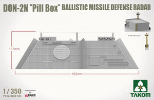 Takom 6010 DON-2N Pill box Ballistic Missile Defence Radar 1/350 – immagine 4