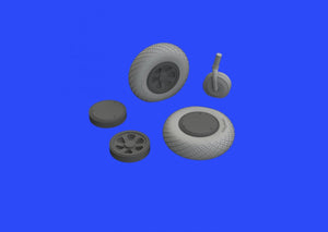 Eduard 672221 P-47D wheels TAMIYA 1/72 – immagine 3