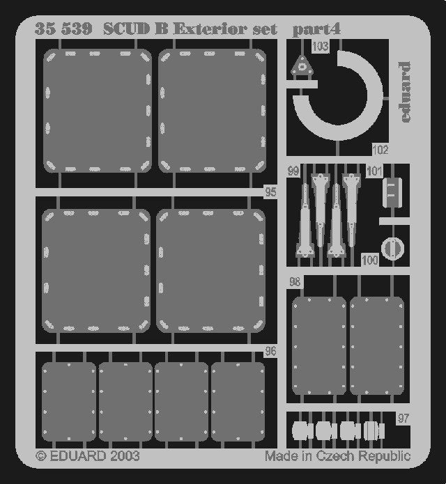 Eduard 35539 SCUD B exterior 1/35 Dragon – immagine 2