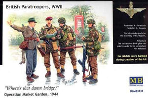 Master Box 3533 British paratroopers, 1944. Kit 1 1/35