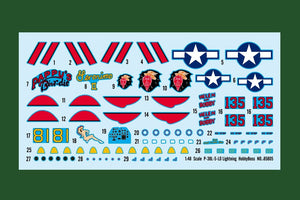 Hobby Boss 85805 P-38L-5-L0 Lightning 1/48 – immagine 3