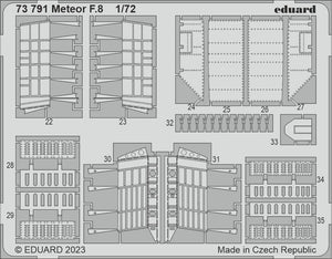 Eduard 73791 Meteor F.8 AIRFIX 1/72 – immagine 2