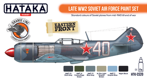 Hataka HTK-CS20 Late WW2 Soviet Air Force paint set 6x17ml – imagen 2