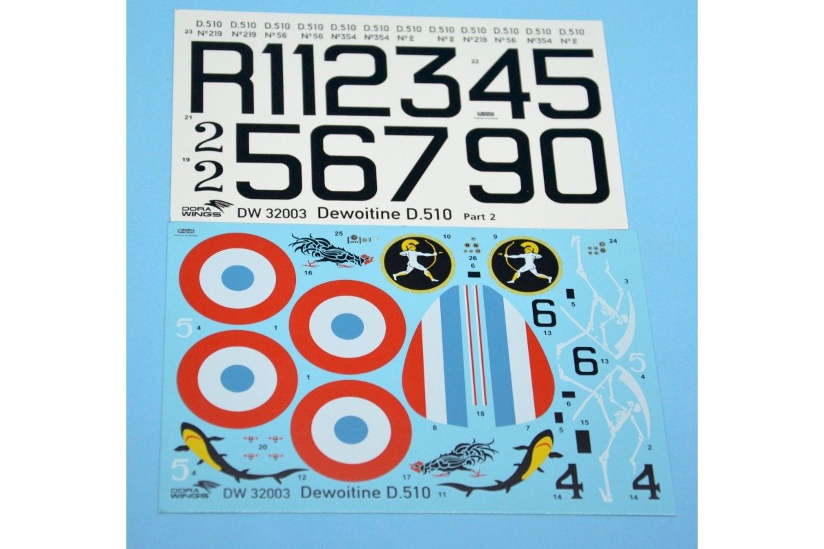 Dora Wings 32003 Dewoitine D.510 1/32 – immagine 5