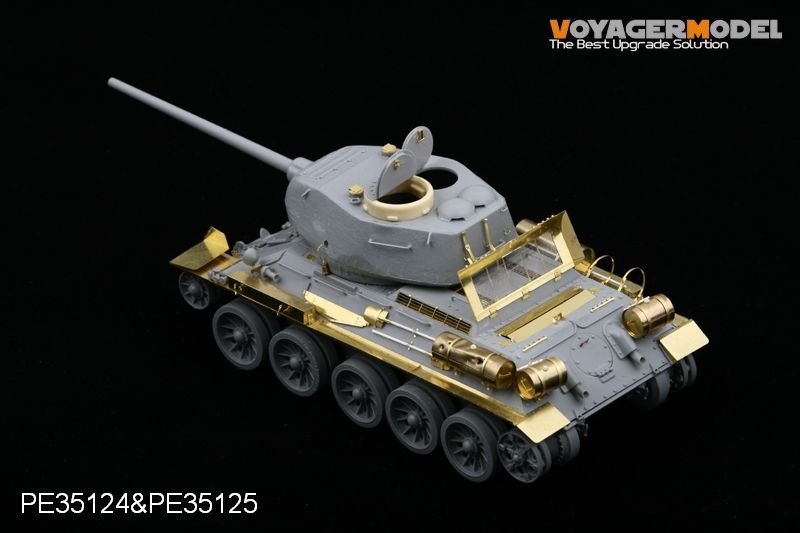 Voyager Model PE35125 Fenders for T-34 Mod 42-44 for ALL 1/35 – Bild 5