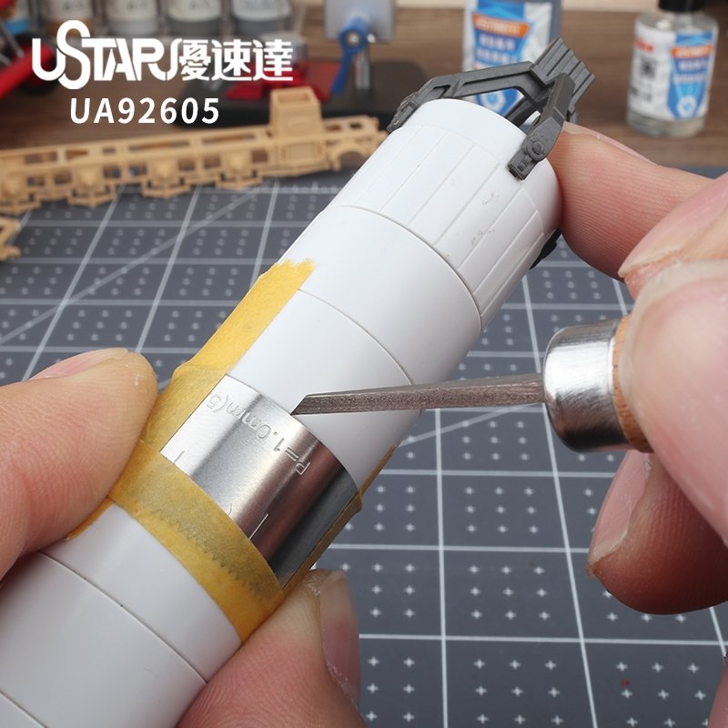 U-Star UA-92605 Proportional Hole Spacing Soft Scale (for curved surface) - Miękka skala proporcjonalnego rozstawu otworów (dla zakrzywionej powierzchni) – immagine 3