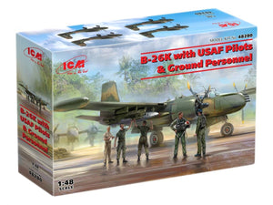 ICM 48280 B-26K with USAF Pilots &amp;amp; Ground Personnel 1/48 – immagine 10