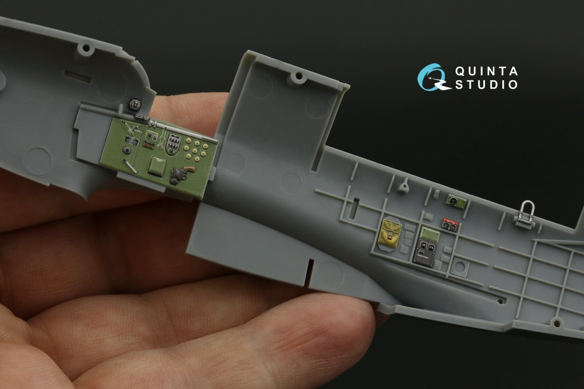 Quinta Studio QD48423 Fairey Fulmar Mk.I 3D-Printed &amp;amp; coloured Interior on decal paper (Trumpeter) 1/48 – immagine 11