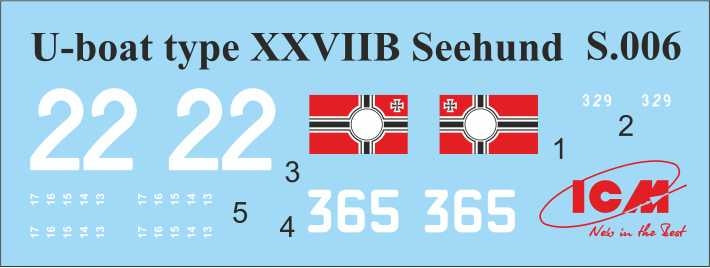 ICM S020 K-Verbande Midget Submarines 1/72 – Bild 3