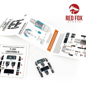 Red Fox Studio QS-32127 F-35C Lightning II (for Trumpeter kit) 1/32 – Bild 5