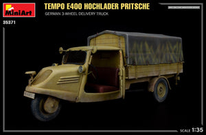 MiniArt 35371 Tempo E400 Hochlader Pritsche German 3-wheel delivery truck 1/35 – Bild 3