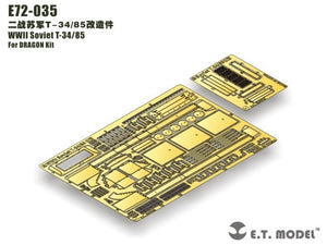 E.T. Model E72-035 WWII Soviet T-34/85 For DRAGON 1/72 – Bild 2