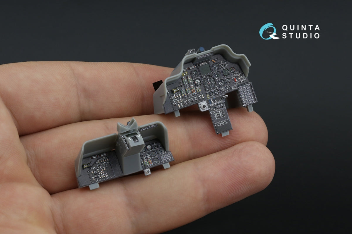 Quinta Studio QDS-35132 AH-64A 3D-Printed coloured Interior on decal paper (Trumpeter) (Small version) 1/35 – Bild 12