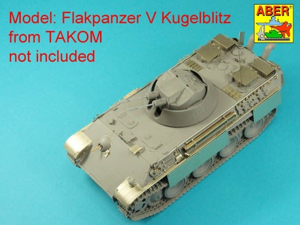 Aber 35L-342 Two German 3cm Flak 103 barrels for &amp;quot;Kugelblitz&amp;quot; tanks / Zestaw dwóch luf 3cm Flak 103 do niemieckieckich przeciwlotniczych czołgów &amp;quot;Kugelblitz&amp;quot; 1/35 – Bild 7