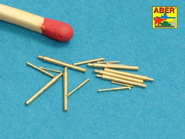 Aber 350L-75 Barrels set for Japnnese Light Cruiser like: Abukama; Isuzu; Kinu; Nagara; Natori; Yura -140mm x 7, 25mm x 4, 13mm x 4 1/350 – Bild 3