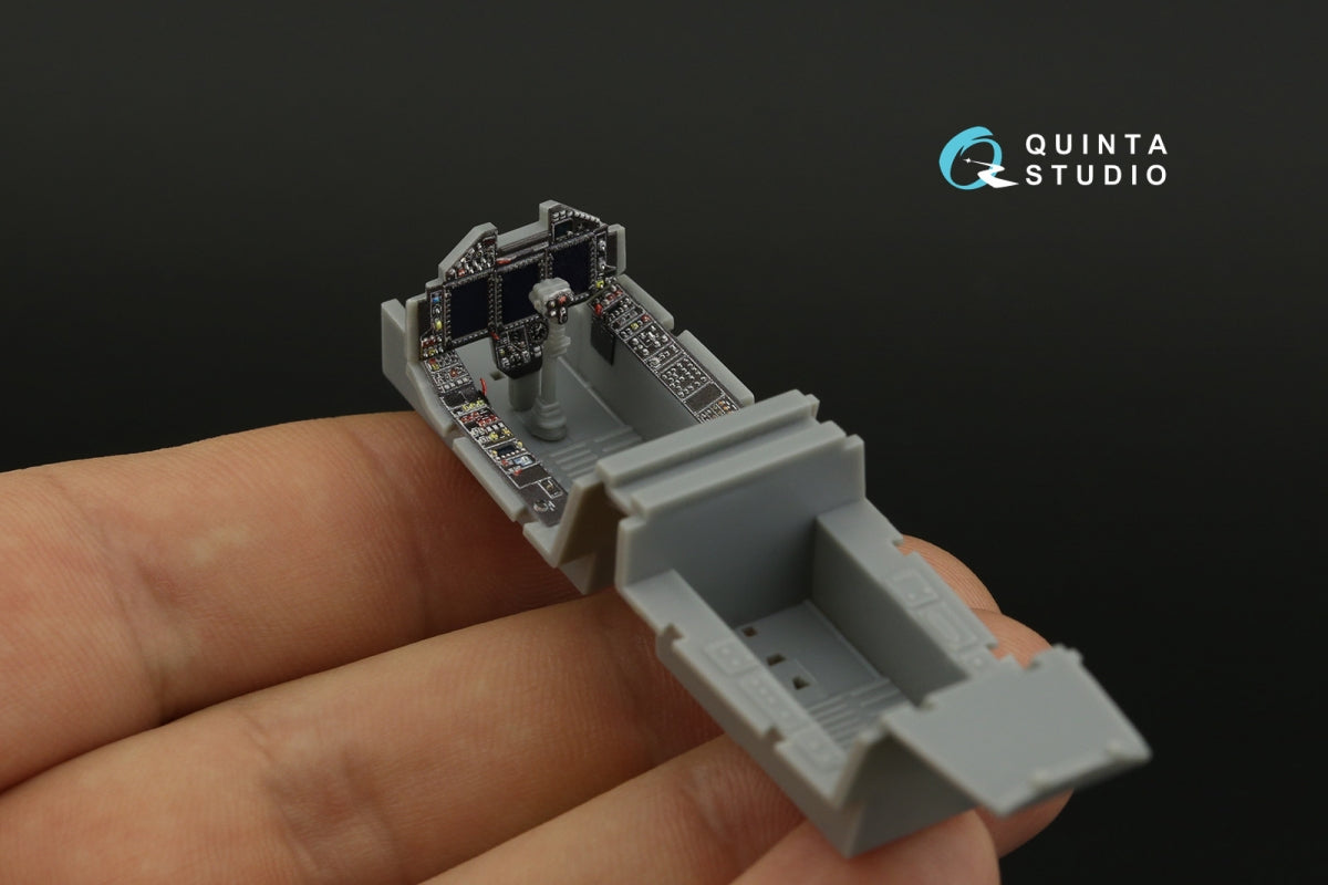 Quinta Studio QDS-48458 MiG-29K 3D-Printed coloured Interior on decal paper (HobbyBoss) (Small version) 1/48 – zdjęcie 7