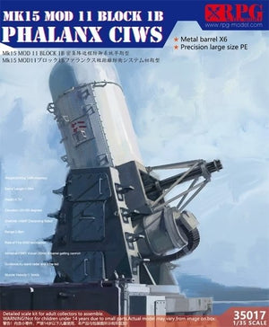RPG Modèle 35017 Système d&amp;#39;arme rapprochée Phalanx Block IA de l&amp;#39;US Navy, échelle 1/35
