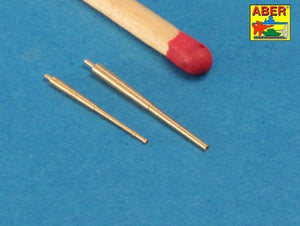 Aber 350L-73 Set of Barrels for German Aircraft Carrier “Graf Zeppelin”: 150mm x 16; 105mm x 12 1/350 – Bild 2