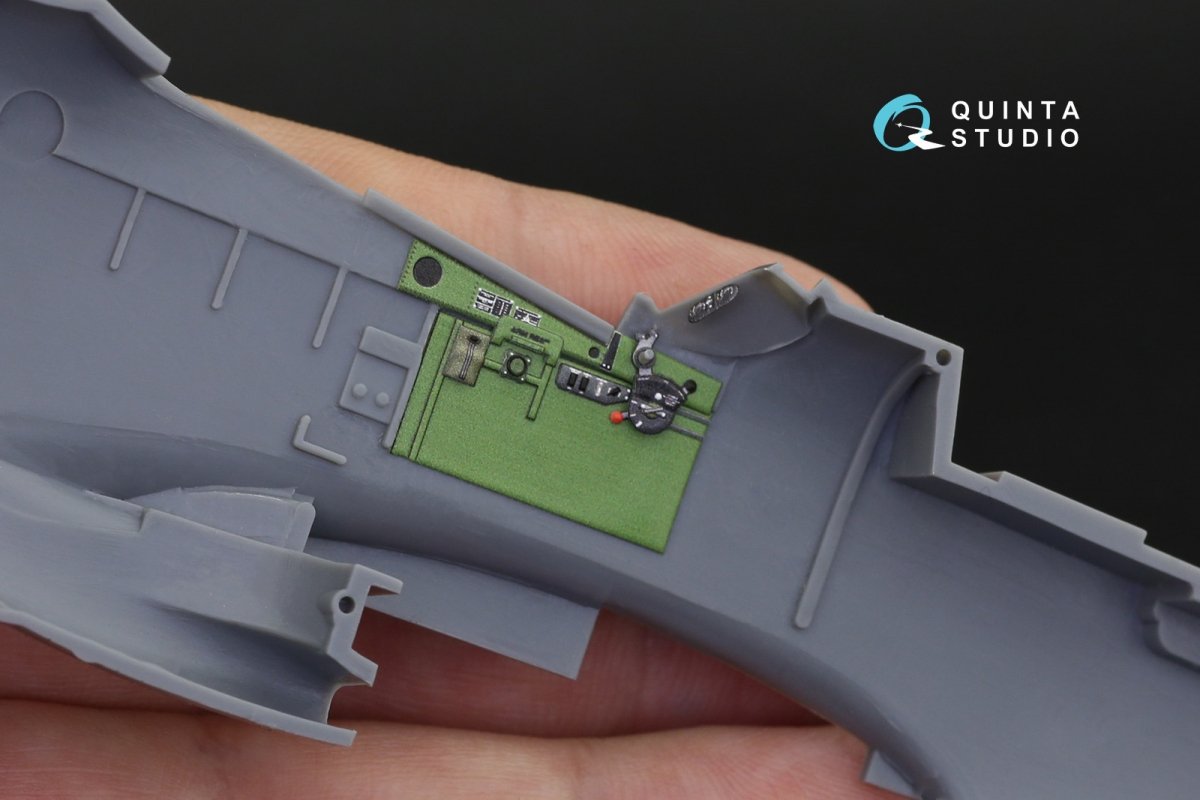 Quinta Studio QD48253 P-51D 3D-Printed &amp;amp; colored Interior on decal paper (Tamiya) 1/48 – image 4