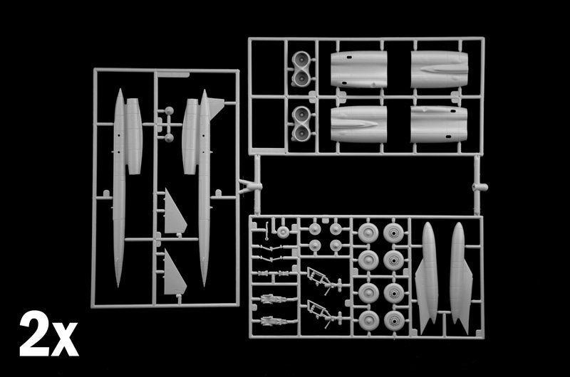 Italeri 1451 B-52G Stratofortress Early version with Hound Dog Missiles 1/72 – zdjęcie 10