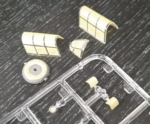 Omask X4835 Hawker Hurricane Mk.I O-Max Set (for Airfix)(masks and EVA wheel bay plugs) 1/48