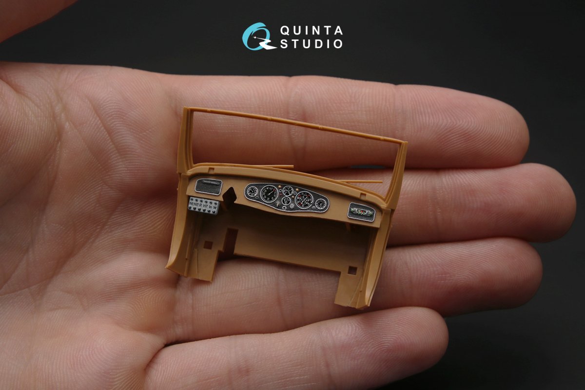 Intérieur imprimé en 3D et coloré sur papier décalcomanie (pour tous les kits) Quinta Studio QD35021 Mercedes-Benz G4 W31 1/35 – image 6