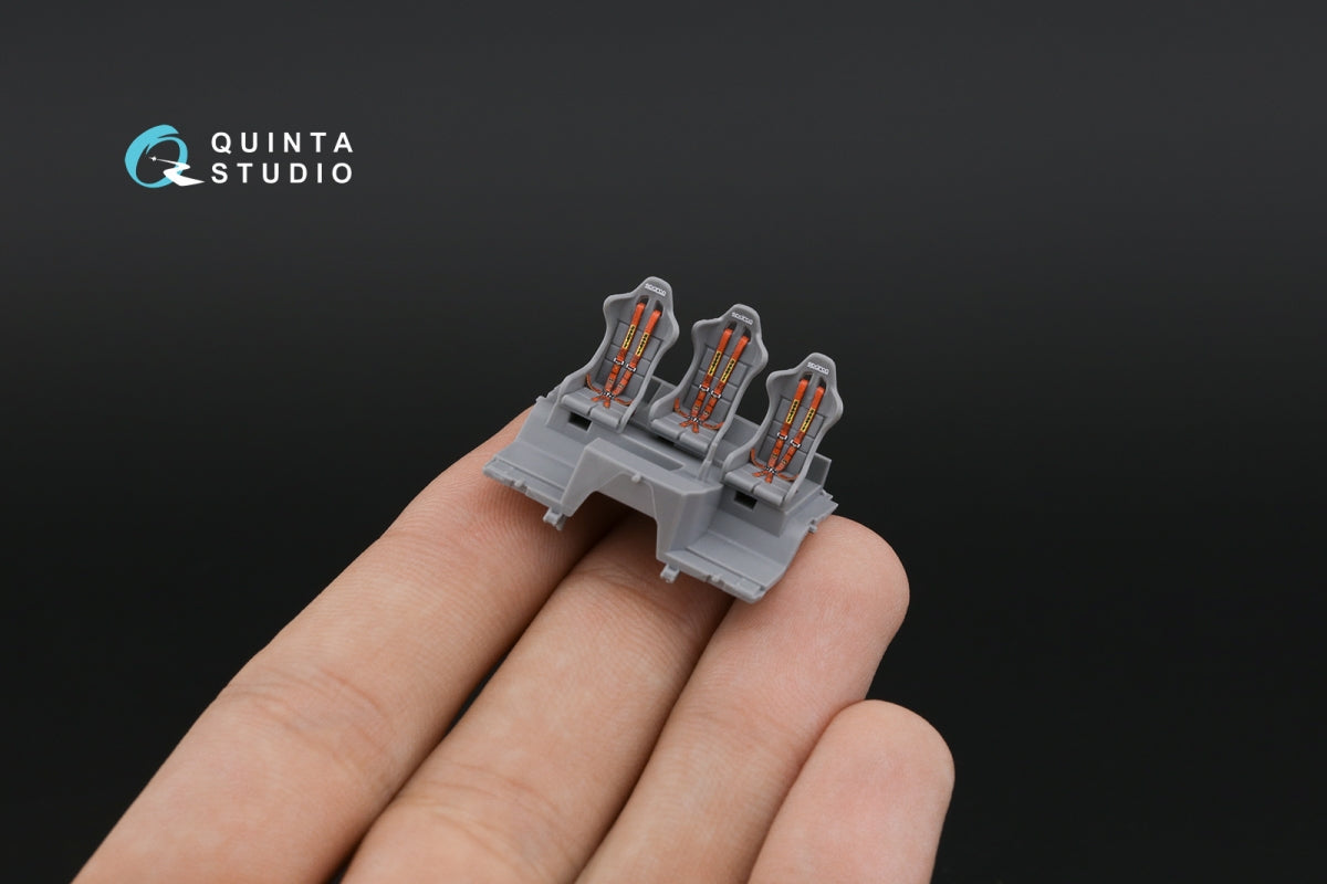 Quinta Studio QD72111 KAMAZ-43509 3D-Printed &amp;amp; coloured Interior on decal paper (Zvezda) 1/72 – Bild 14