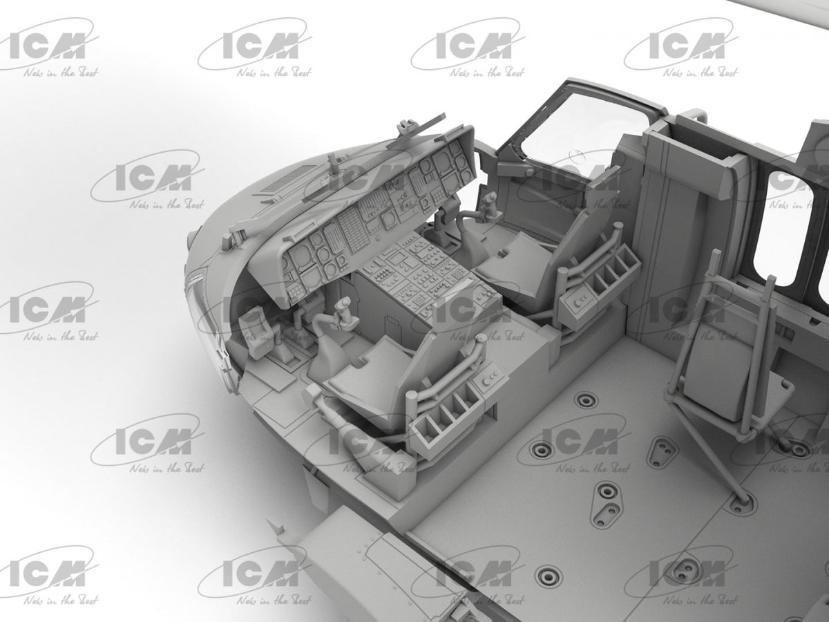 ICM 48361 UH-60A Black Hawk US Military Transport Helicopter 1/48 – Bild 10