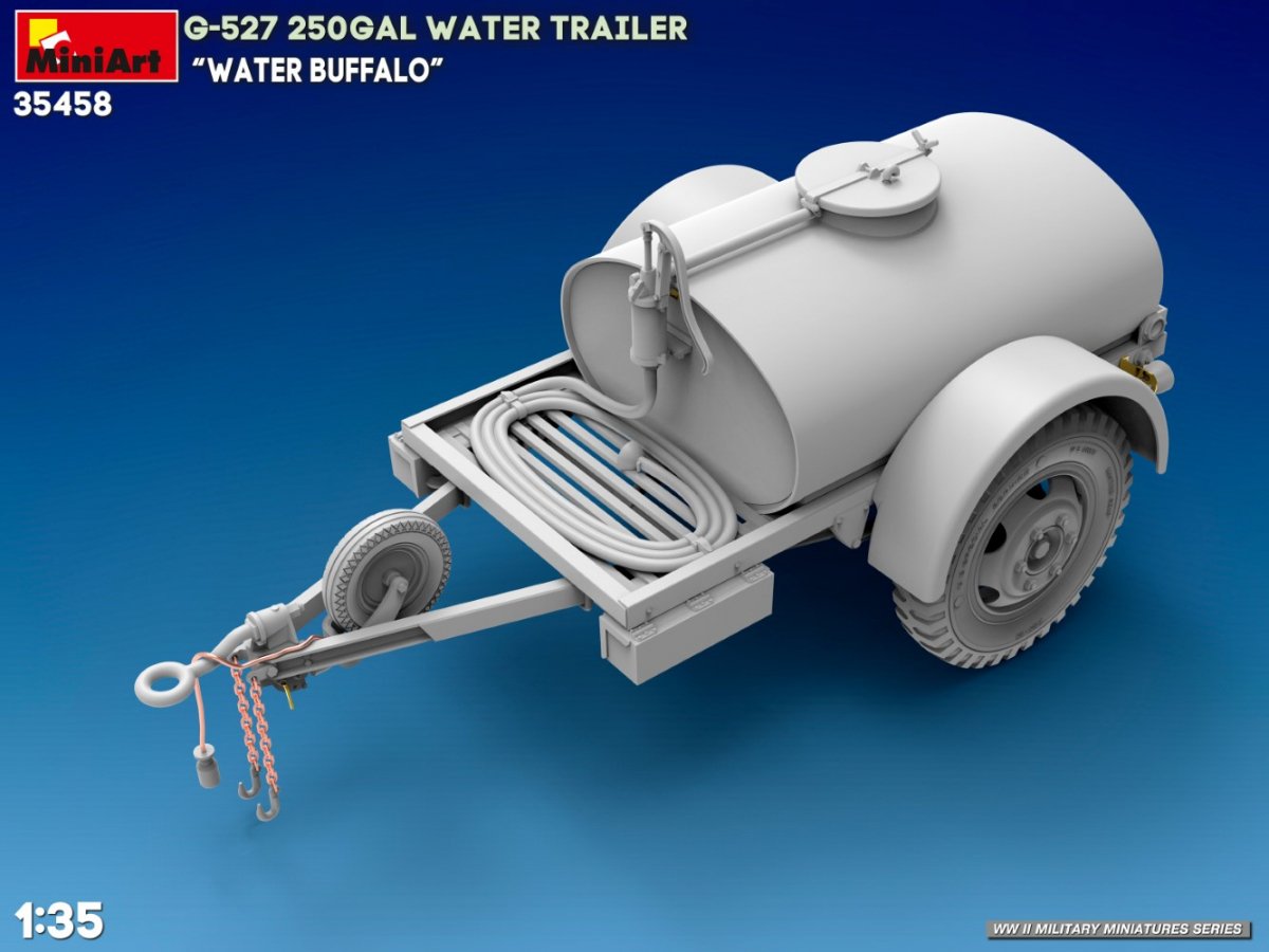 MiniArt 35458 G-527 250GAL WATER TRAILER “WATER BUFFALO” 1/35 – imagen 12