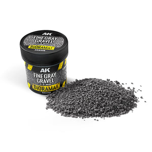 AK Interactive AK8308 FINE GRAY GRAVEL 1-3 MM 100ml