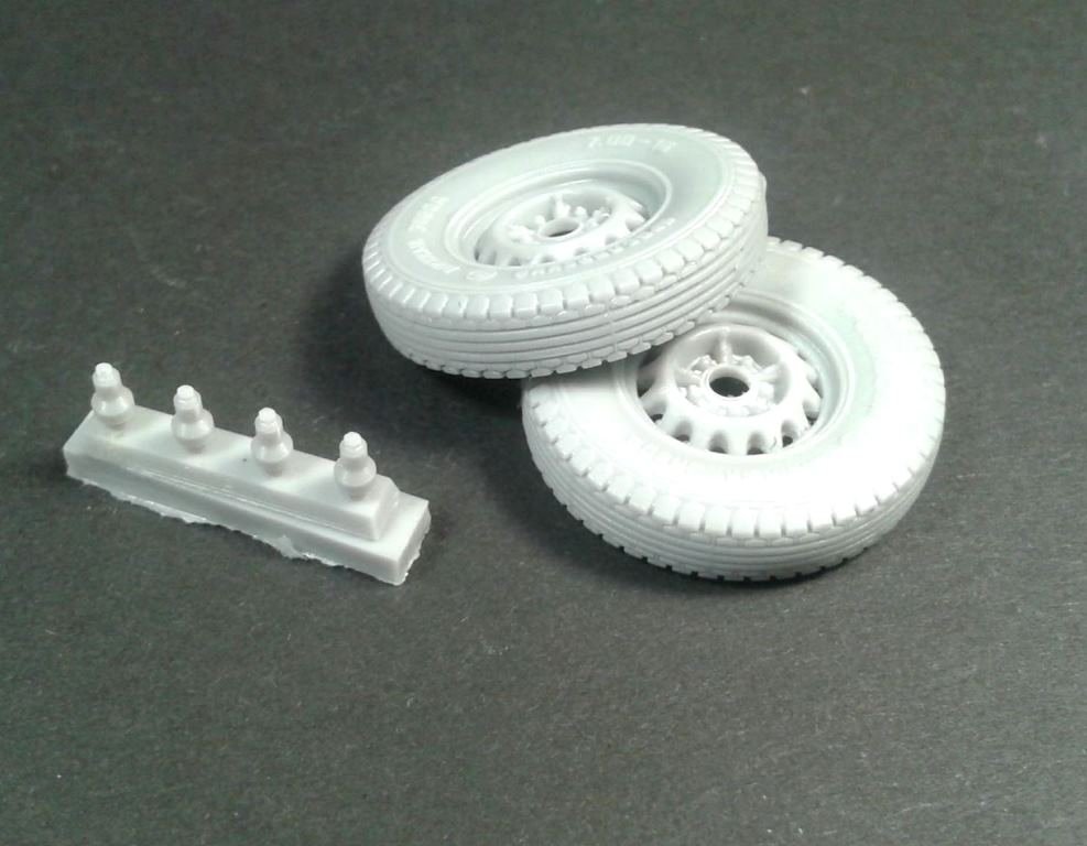 Panzer Art RE35-553 Road wheels for GAZ-67&amp;amp;BA-64 Jaroslavskij Szinnyj Zavod” 1/35 – Bild 2