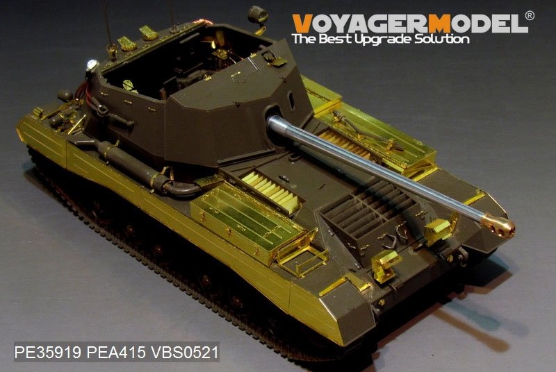 Voyager Model PEA415 WWII British Archer Self-Propelled Anti-Tank Gun track covers additional parts(For TAMIYA 35356) 1/35 – Bild 3